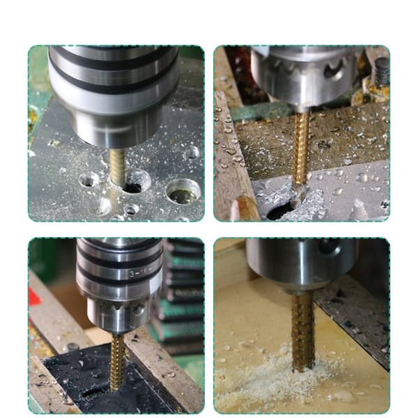 3-8mm Titanium HSS Drill HSS Twist Drill Bits Sett Cutting