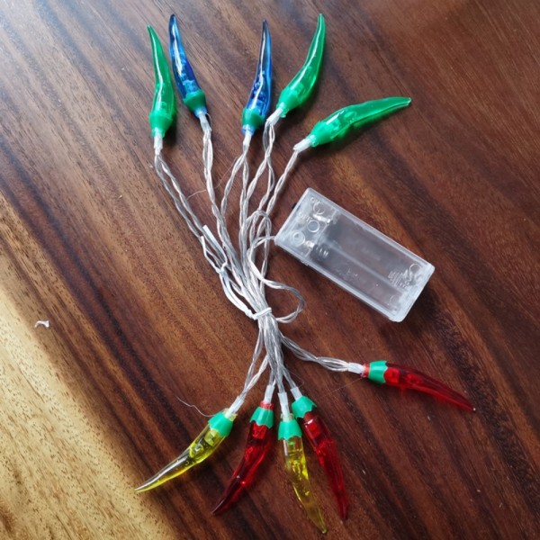 Hot Pepper String Light Farverig Lys String FARVE FARVE colour