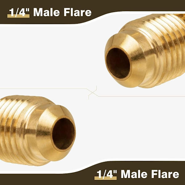 Rørtilpasning Flare Connector Wire Connector