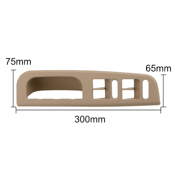 Auto Bil Innerdörr Panel Fönster Switch Panel BEIGE Beige