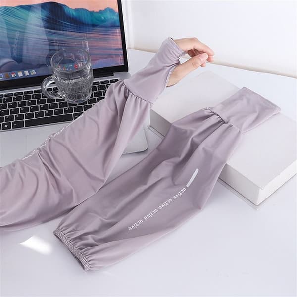 Solbeskyttelse Arm Sleeves Anti UV Arm Covers SORT black