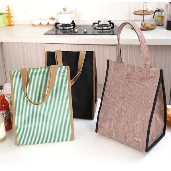 Termisk matpose Isolert Cool Food Bag GRÅ grey