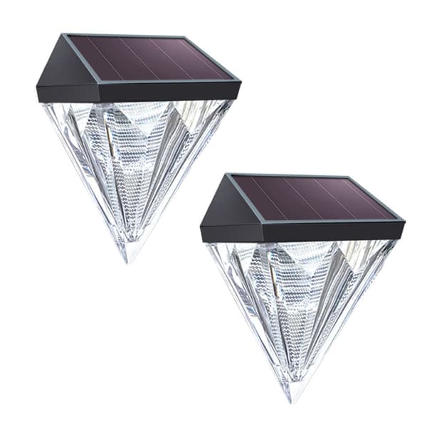 2kpl Solar Light Seinävalaisimet Solar LED Light