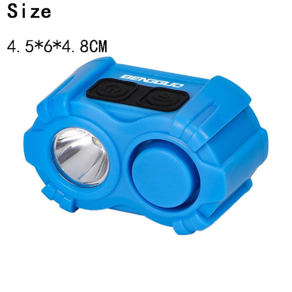Sykkelhorn Lys Lys Alarm RØD 2 LAMPE 2 LAMPE red 2 lamp-2 lamp
