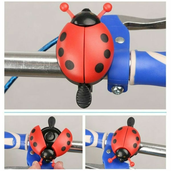 Ladybug Cykelklokke Cykelklokke RØD Red