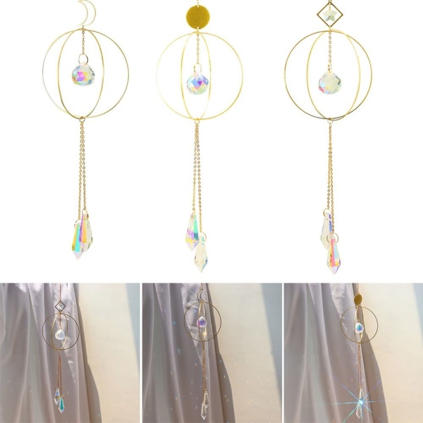 Sun Catcher Crystal Rainbow Prismat STAT STAT stat