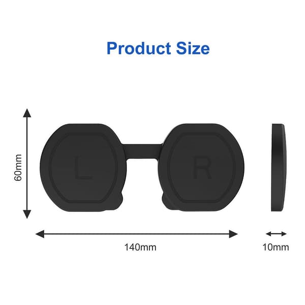 VR Lens Protector Støvtæt dæksel GRÅ grey
