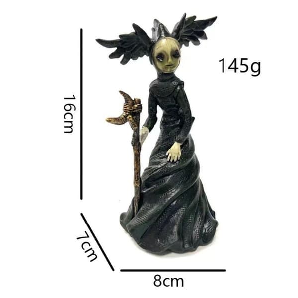 Heksefigur Heksestatue B B B