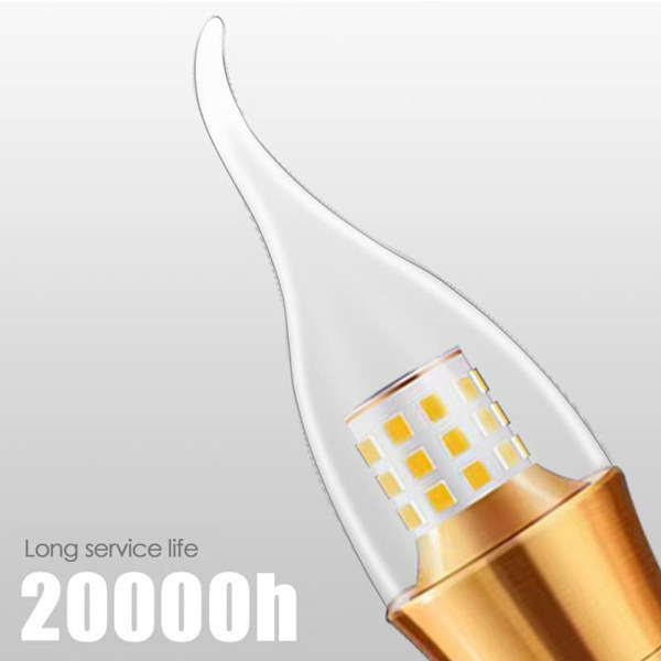 LED-glödlampa e14 E27 12WPOINTED POINTED 12WPointed