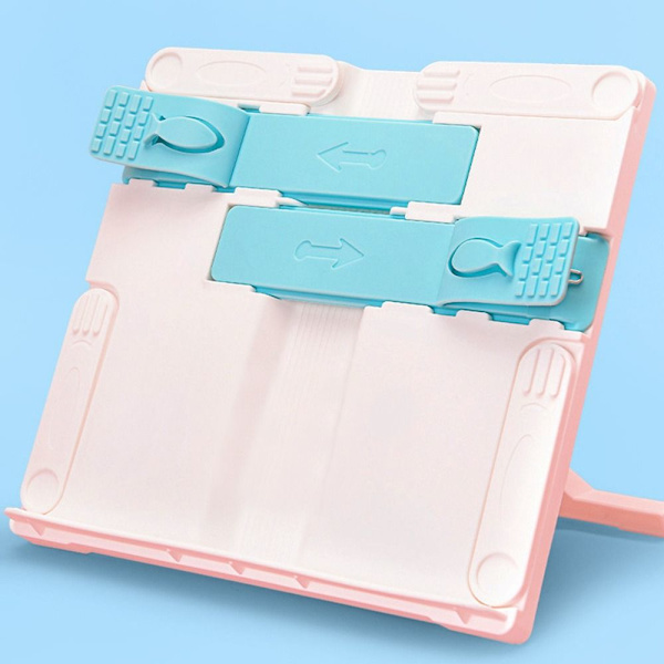 Lukutelineet Kirjankannattimet Hylly PINK&VALKOINEN pink&white