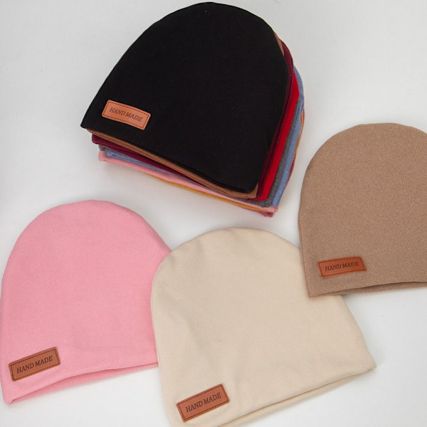 2kpl Knitting Beanies Winter Caps PURPLE Purple