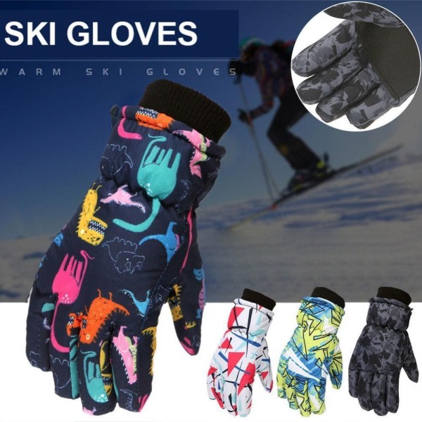 Snow Ski Gloves Warm Gloves S (4-7 VUOTTA)2 2 S (4-7 years)2