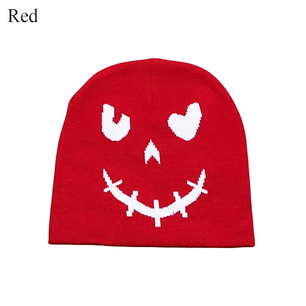 Mössa Stickad Mössa RÖD red