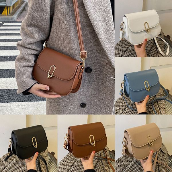 Dame Skulderveske Underarm Vesker KHAKI khaki
