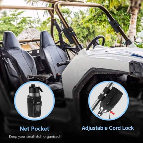 Cykel Vandflaskepose Kopholder SORT black