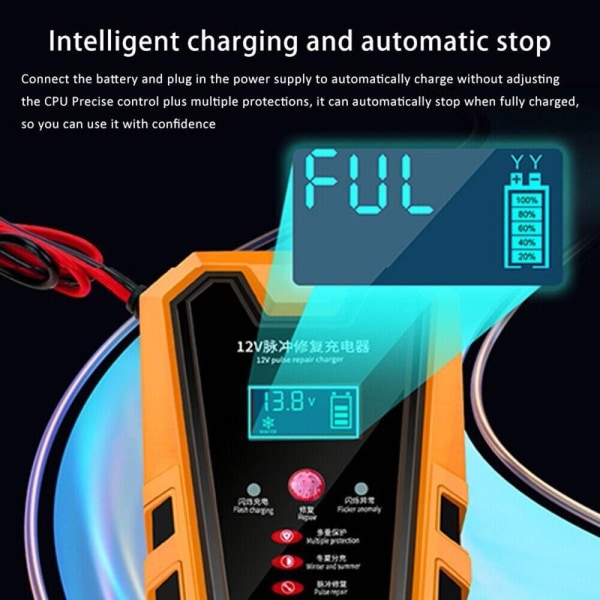 Bilbatterilader Batteriladeenheter ORANGE UK UK orange UK-UK