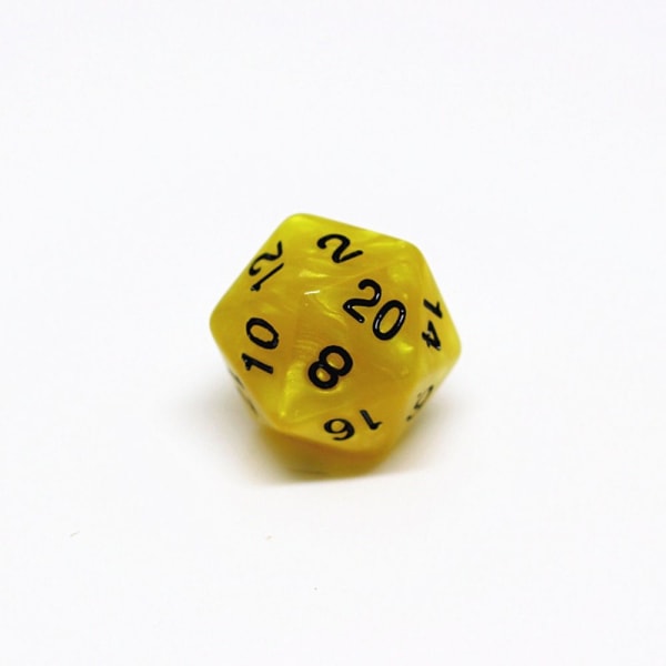 10 Stk/sæt DND Terninger Polyhedral Terninger SORT SORT black
