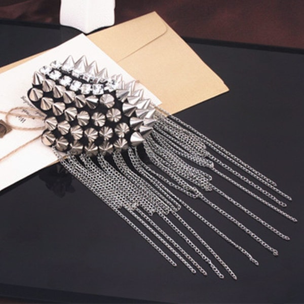 Tofs Epaulett Brosch SILVER STYLE 1 STYLE 1 Silver Style 1-Style 1