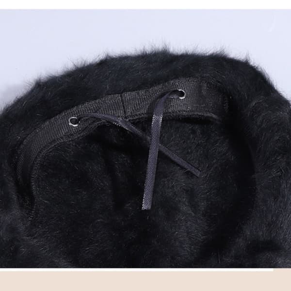 Ull Berets Filthatt HVIT White