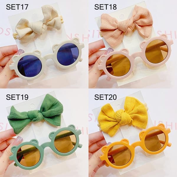 2kpl/ set Lasten aurinkolasit Set Lasten aurinkolasit Set 5