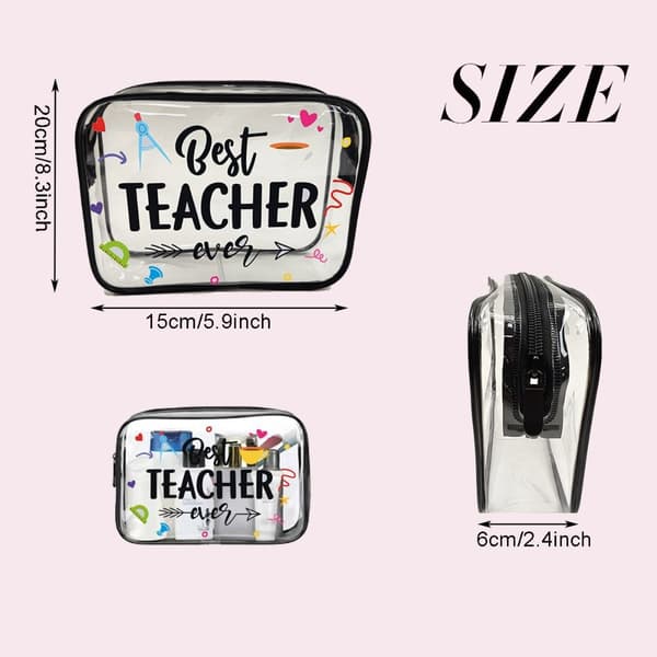 Reisearrangør Clear Makeup Cases B B B