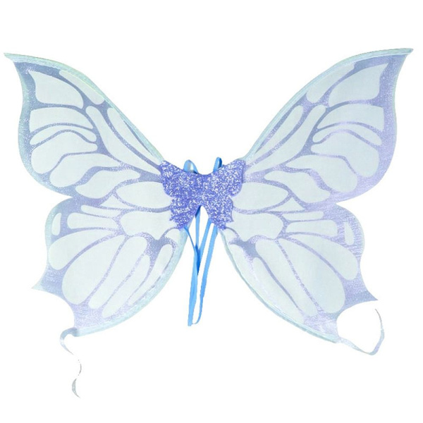 Fairy Butterfly Wings Fairy Alf Princess Angel BLÅ-B BLÅ-B Blue-B