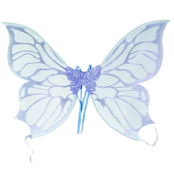 Keiju perhosen siivet Keiju tonttu prinsessaenkeli SININEN-B SININEN-B Blue-B
