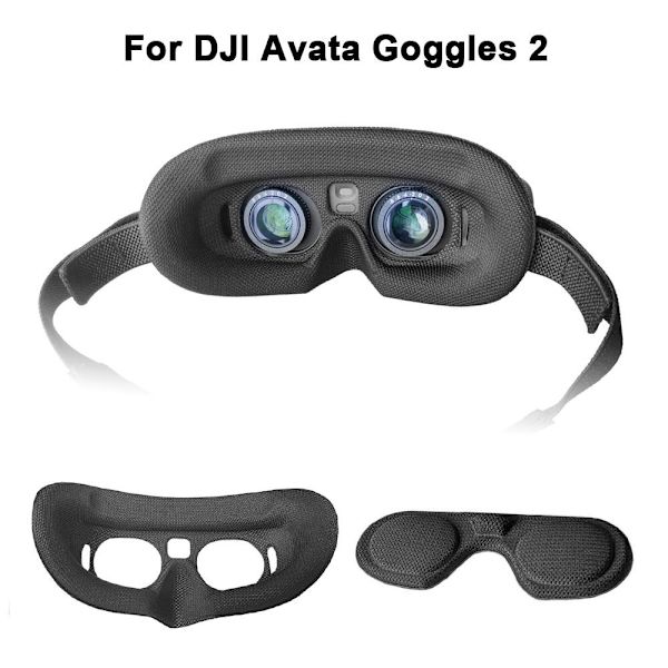 Øjenpudemaske Skumpolstring Svamp GRÅ ØJENPUDE ØJENPUDE grey Eye Pad-Eye Pad