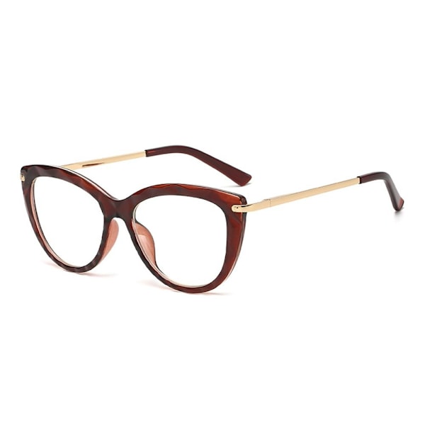 Anti-Blue Light Glasses Ylisuuret silmälasit RUSKEA Brown