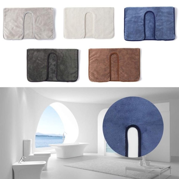 U Shape Handduk Ansiktshanddukar GRÅ Grey