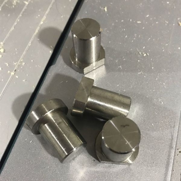 Arbetsbänk Peg Brake Stop Bänk Hund SILVER 19MM ROSTFRITT STÅL Silver 19MMStainless Steel-Stainless Steel