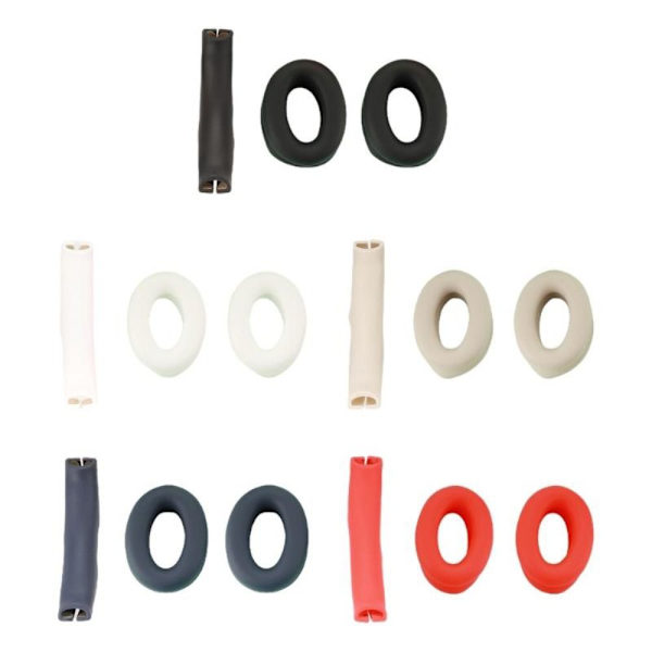 1 par ørepuder silikone HVID 1 PAR ØREPÆDER 1 PAR ØREPÆDER white 1Pair Earpads-1Pair Earpads