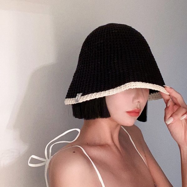 Bucket Hat Fisherman Hat MUSTA Black