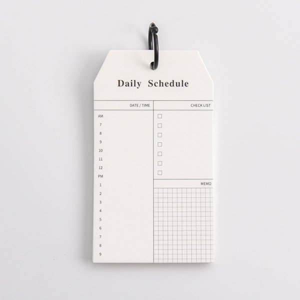 To Do List Notesblok Memo Note Daglig opgaveplanlægning