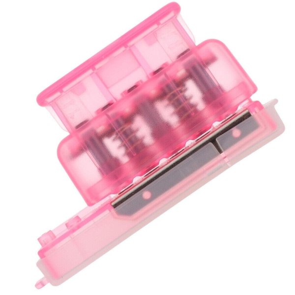 Multi Hole Puncher Pappersbindningsmaskin ROSA Pink
