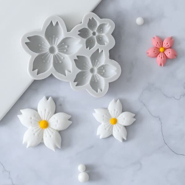 2 st Körsbärsformar Fondantform Gipsmodell