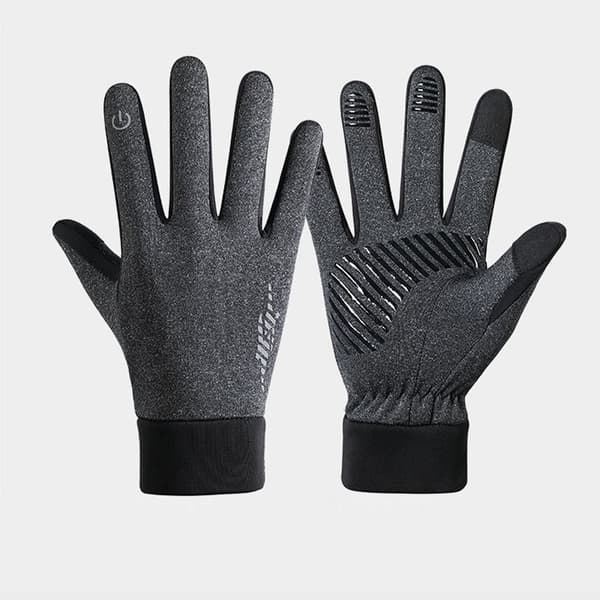 Varme termohandsker Ridehandsker GRÅ XL grey XL