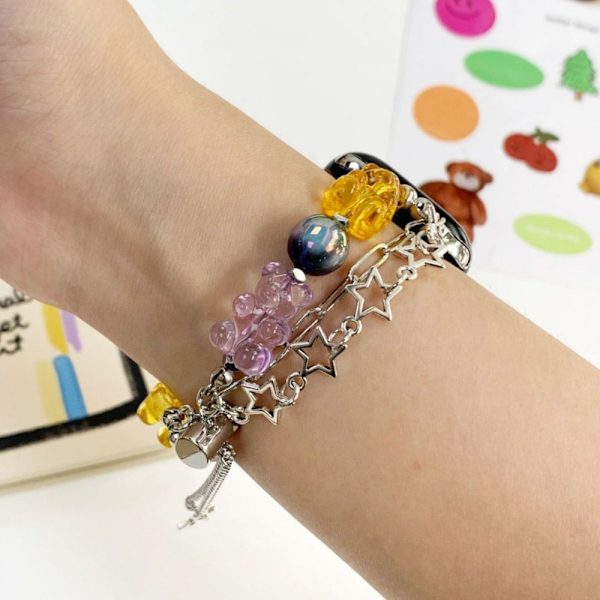 Metal Beading Watch Armband Kedja 38/40/41MMB1 B1 38/40/41MMB1