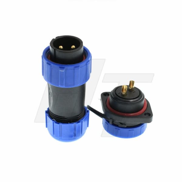 Aviation Plug Socket TS21 Suora vaippapistoke TS21 pyöreä