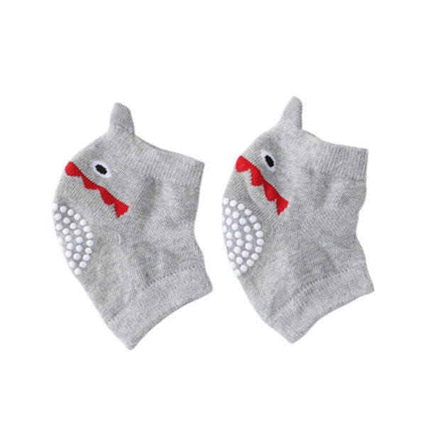 Baby Knäskydd Baby Crawling Protector GRÅ DINOSAURGRÅ Grey dinosaur