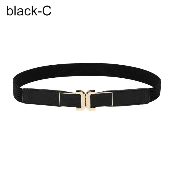 Elastiske bælter Taljerem SORT C C black C-C