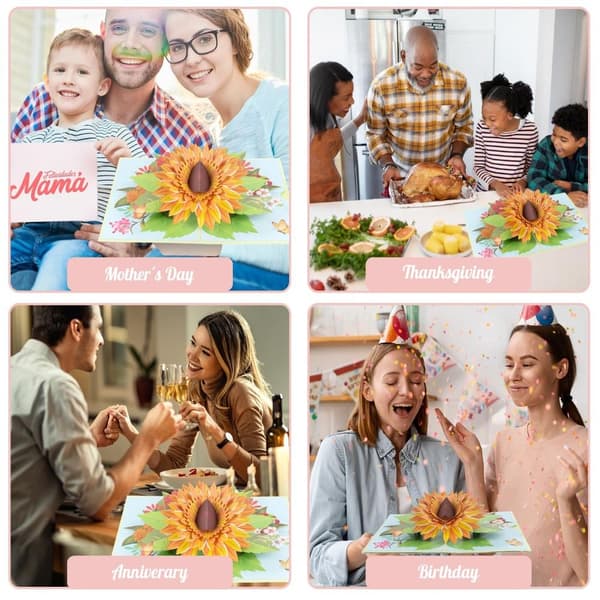 Gratulasjonskort Postkort Folding Message Card