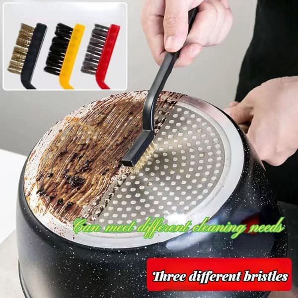 5 st Trådborste Set Scratch Brush Heavy Duty