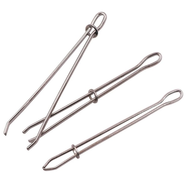 20 stk Easy Threaders Wearing Threaders Guide Elastisk tau 20Pcs