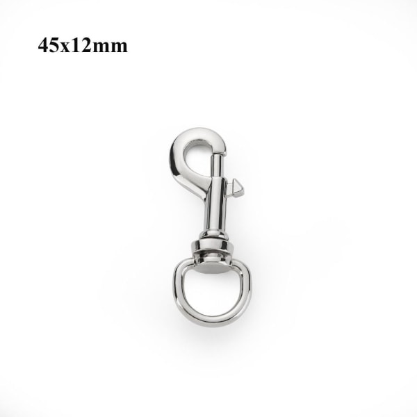 4 stk Metal Snap Hook Trækspænder 45X12MM4 4 45x12mm4