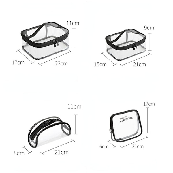 Make-up opbevaringstaske Kosmetiske tasker 2 2 2
