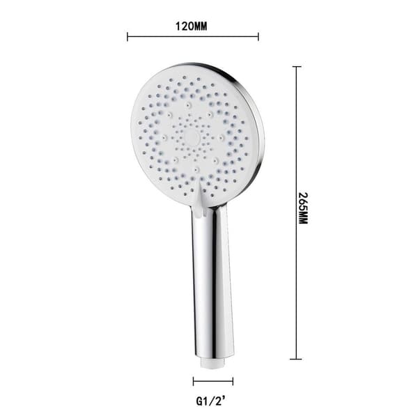Brusehoved Vandbesparende Sprinkler SORT black