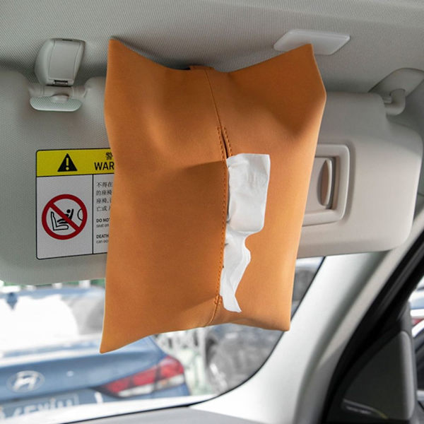 Bil Solskydd Tissue Box Vävnadshållare GRÅ Gray
