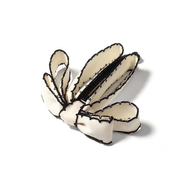 Sløjfe Banan Hair Clip Hestehale Klo Clip BEIGE Beige