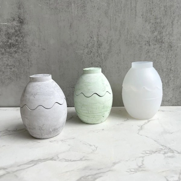 Candle Jar Form Opbevaringsboks Form Silikone Form